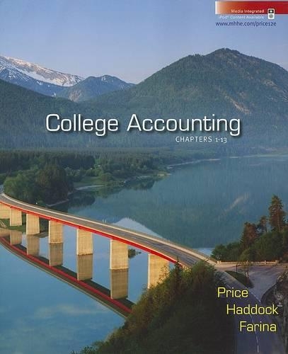 College Accounting, Chapters 1-13