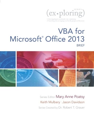 Exploring Getting Started with VBA for Office 2013 (Subscription)