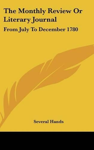 The Monthly Review Or Literary Journal