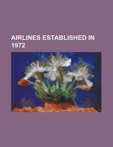 Airlines Established in 1972