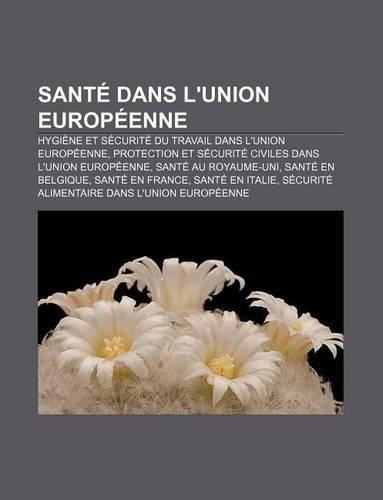 Sante Dans L'Union Europeenne: Hygiene Et Securite Du Travail Dans L'Union Europeenne, Protection Et Securite Civiles Dans L'Union Europeenne(French)