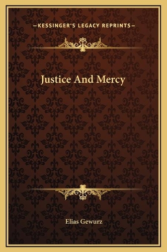 Justice And Mercy