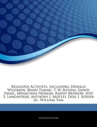 Articles on Religious Activists, Including