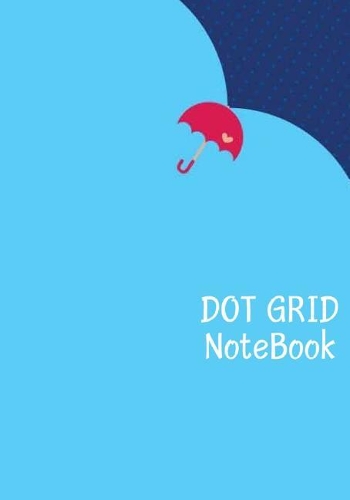 Dot Grid Notebook: Umbrella