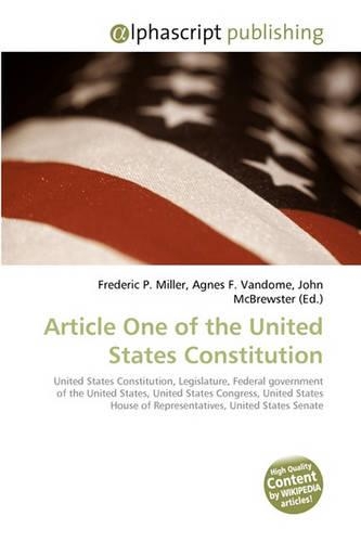 Article One of the United States Constitution
