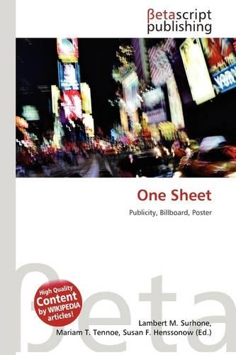 One Sheet: (English)