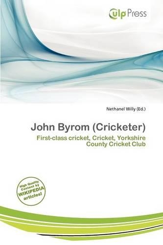 John Byrom (Cricketer)