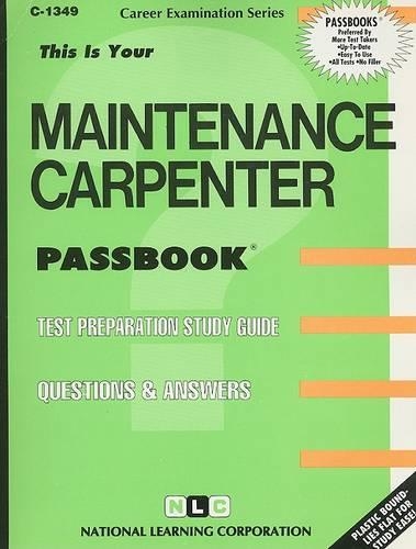Maintenance Carpenter