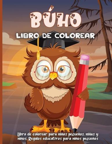 BÚHO Libro de colorear