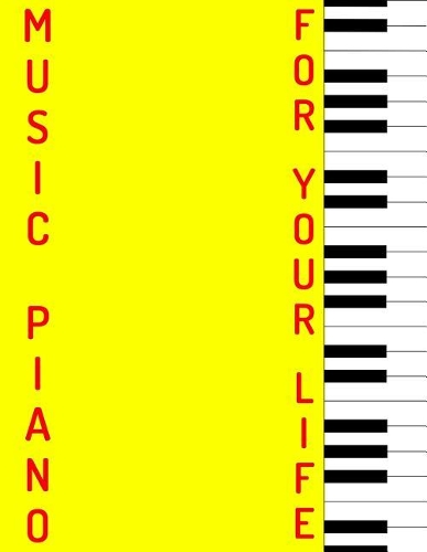 Blank Sheet Piano Music Notebook Kids