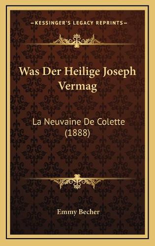 Was Der Heilige Joseph Vermag