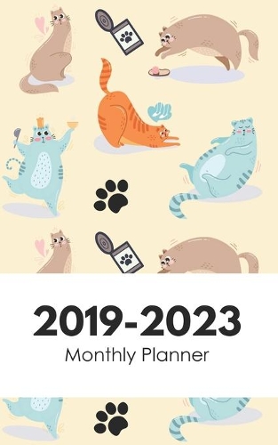 2019-2023 Monthly Planner: Five Year Planner Monthly Schedule Organizer 60 Months Calendar Agenda To Do List 5x8 Inch Notebook (Volume 29)(2019-2023 Monthly Planner)