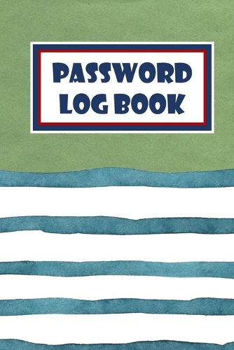 Password Log Book: Logbook To Protect Usernames, Internet Websites and Passwords Kraft And Water Color Cover(3 Vol.)