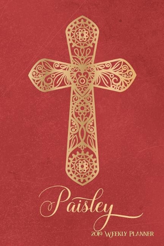 2019 Weekly Planner, Paisley