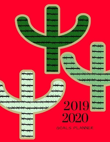 2019 2020 Cactus Succulent 15 Months Daily Planner: Academic Hourly Organizer in 15 Minute Interval; Appointment Calendar with Address Book & Note Section; Monthly & Weekly Goals Journal with Quotes