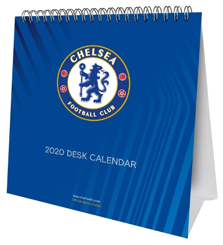 Chelsea FC 2020 Desk Easel Calendar - Official Desk Easel Format Calendar