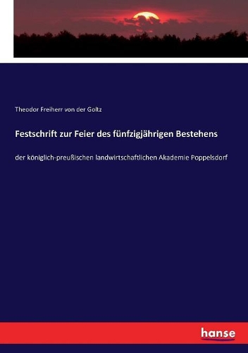 Festschrift zur Feier des fünfzigjährigen Bestehens
