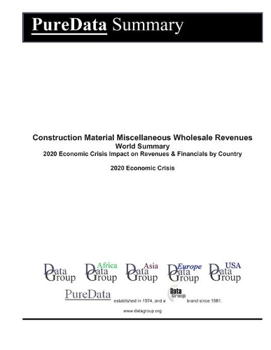 Construction Material Miscellaneous Wholesale Revenues World Summary: 2020 Economic Crisis Impact on Revenues & Financials by Country