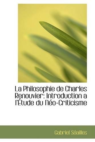 La Philosophie de Charles Renouvier