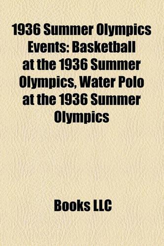 1936 Summer Olympics Events