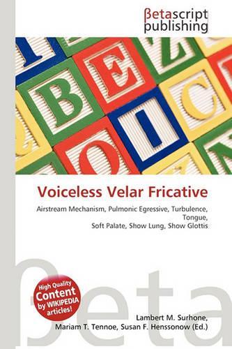 Voiceless Velar Fricative