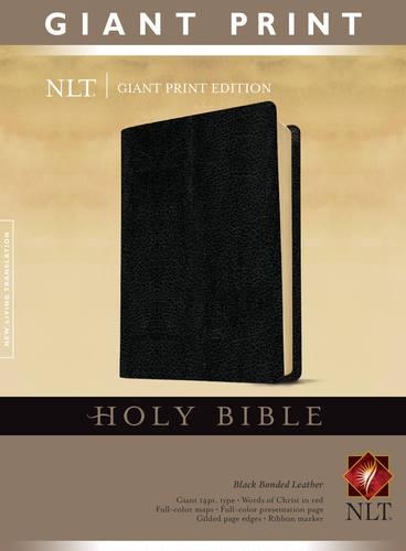 NLT Holy Bible, Giant Print, Black
