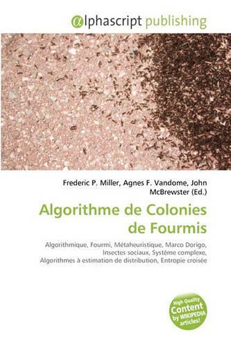 Algorithme de Colonies de Fourmis: (French)