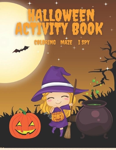 Halloween Activity Book: For Kids 6-8