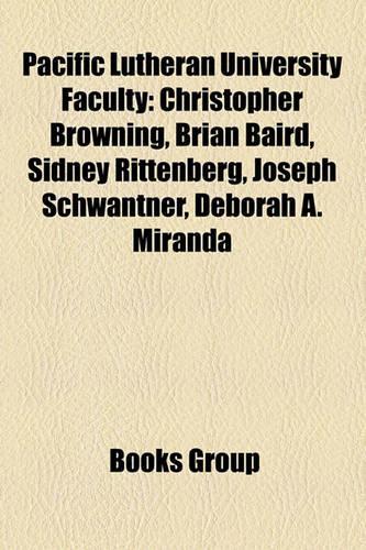 Pacific Lutheran University Faculty