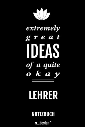 Notizbuch für Lehrer