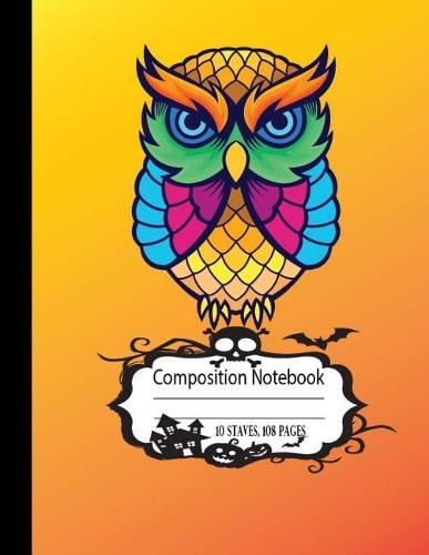 Composition Notebook 10 Staves 108 Page