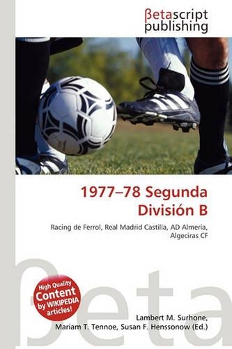 1977-78 Segunda Division B: (English)