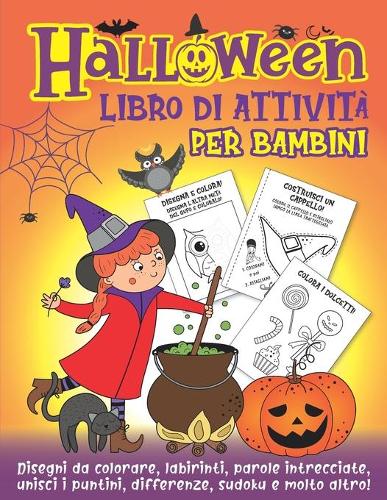 Halloween libro di attività per bambini