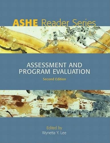Assessment and Program Evaluation