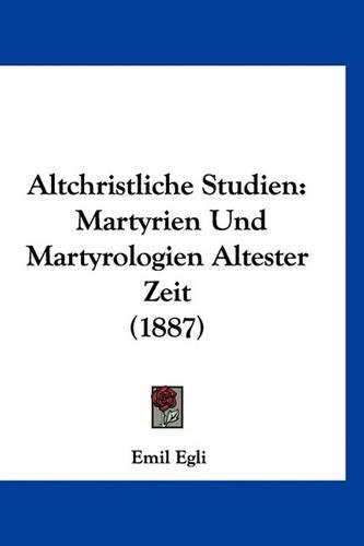 Altchristliche Studien