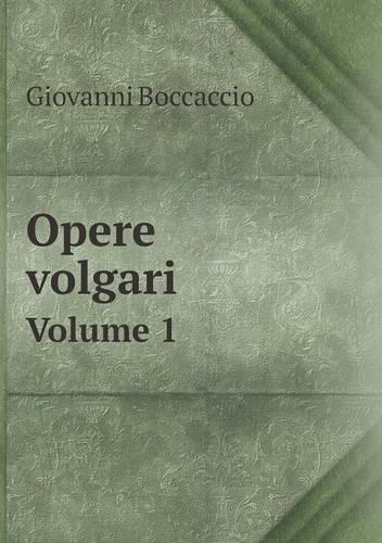 Opere volgari Volume 1