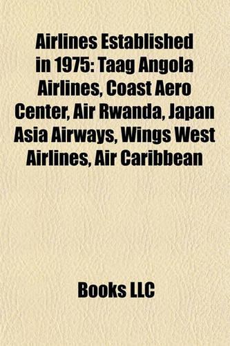 Airlines Established in 1975