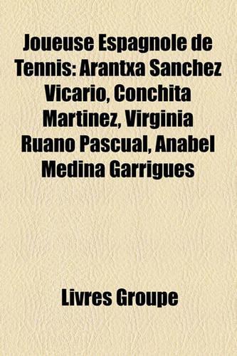 Joueuse Espagnole de Tennis