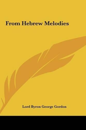 From Hebrew Melodies