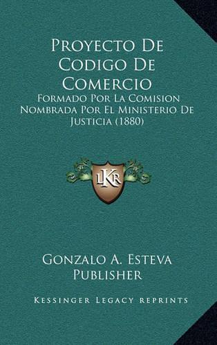 Proyecto de Codigo de Comercio