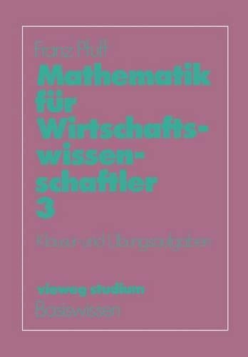 Mathematik für Wirtschaftswissenschaftler