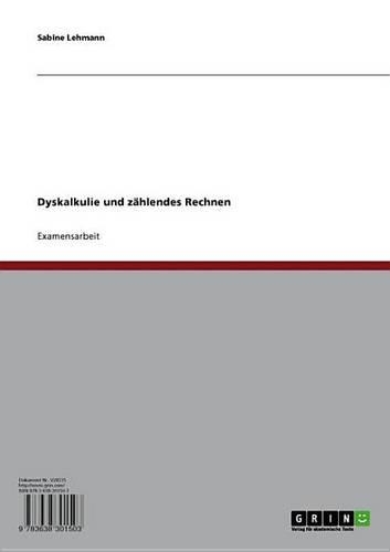 Dyskalkulie Und Zahlendes Rechnen