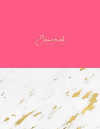 Journal Marble + Gold