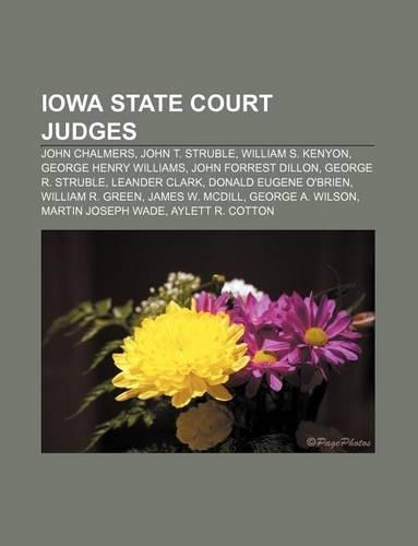 Iowa State Court Judges