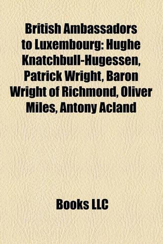 British Ambassadors to Luxembourg