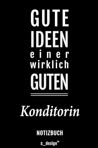 Notizbuch für Konditoren / Konditorin