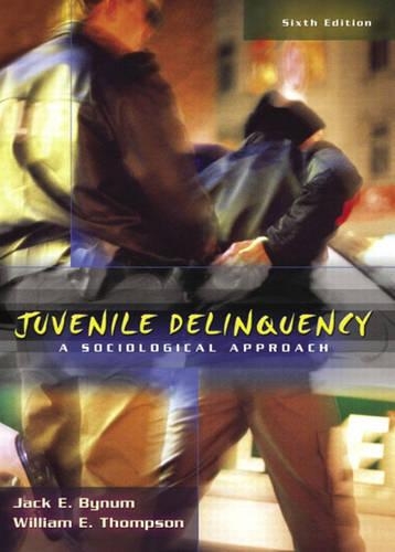 Juvenile Delinquency: A Sociological Approach(English)