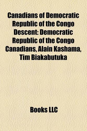 Canadians of Democratic Republic of the Congo Descent