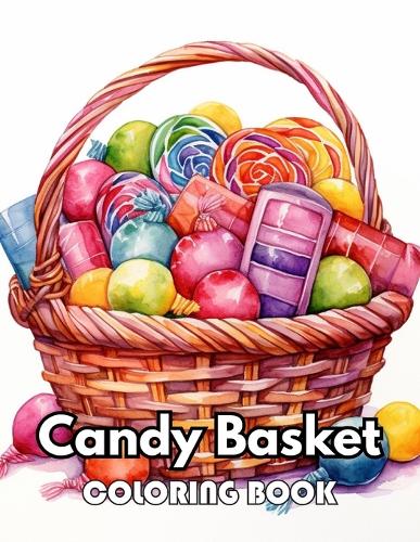 Candy Basket Coloring Book