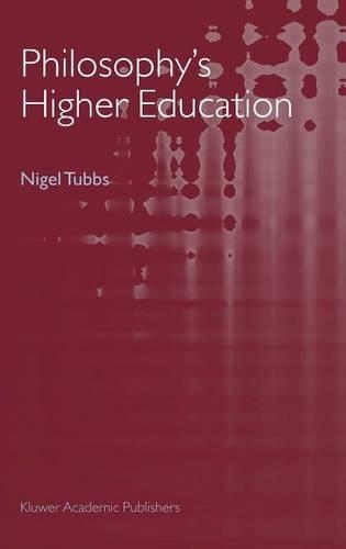 Philosophy's Higher Education